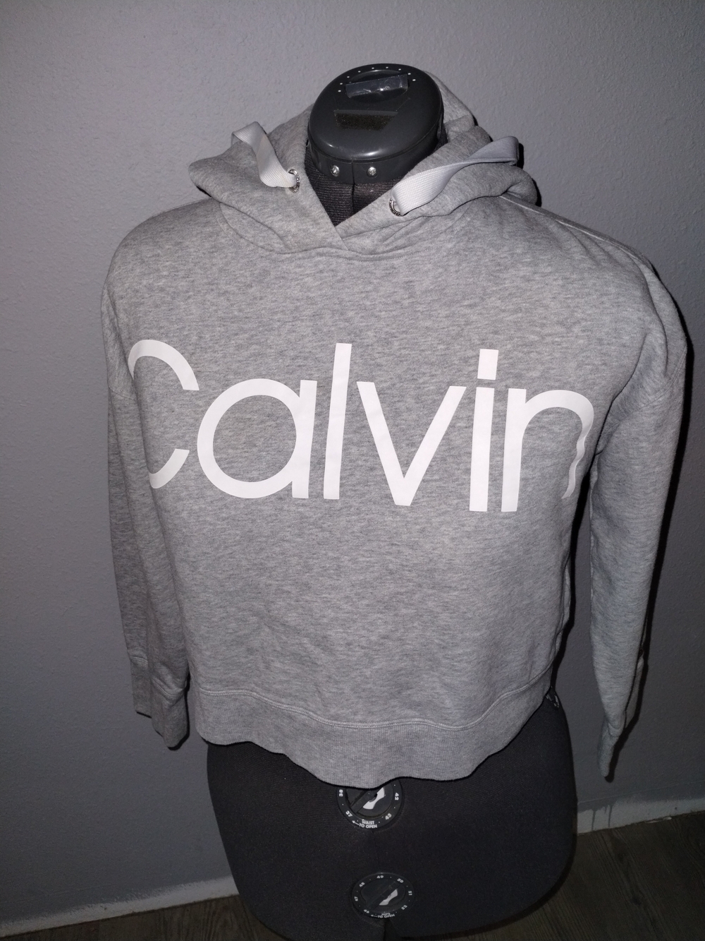 Calvin Klein Performance Crop Grey Sweatshirt
